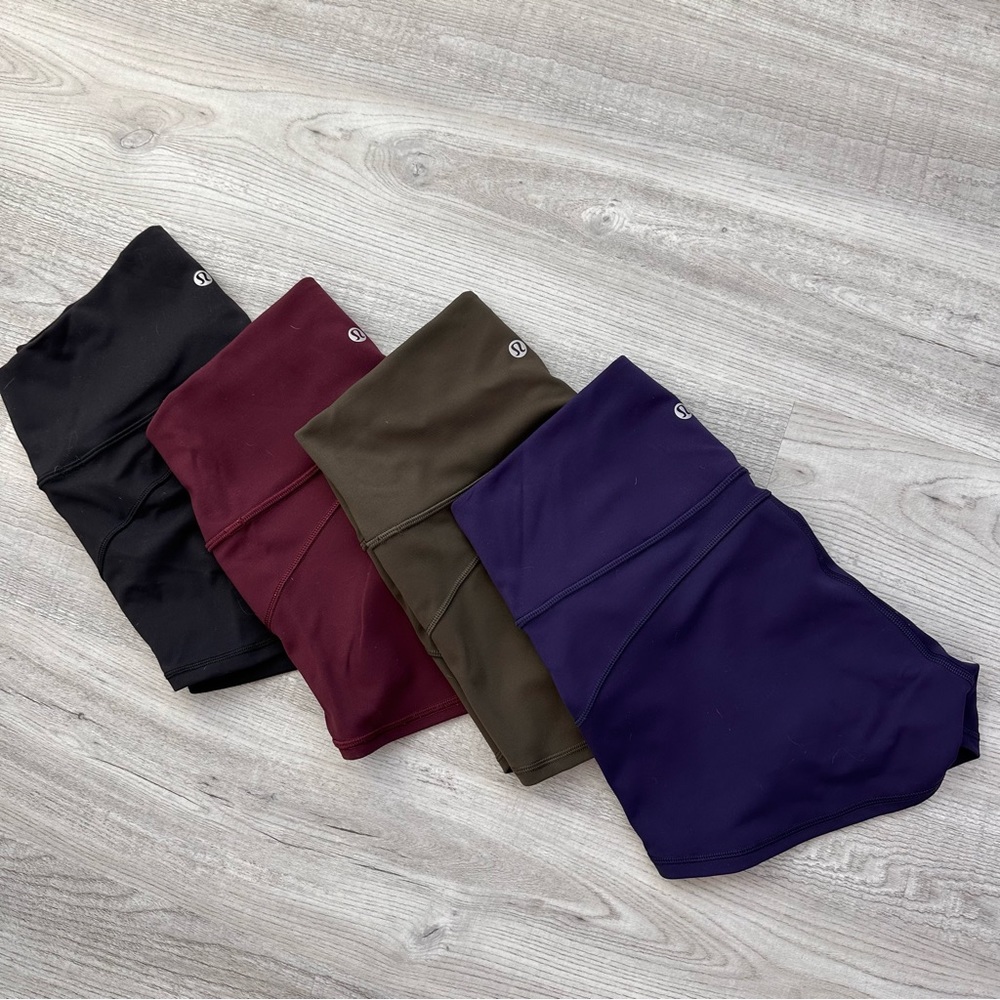 ❤️🚫SOLD🚫❤️ 4Pairs of Lululemon In Movement Shorts